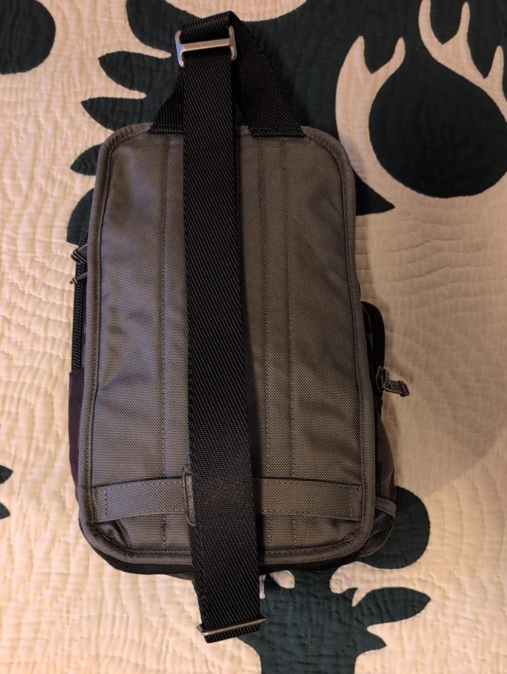 Authentic Tumi Y2k Alpha Bravo Brown Tangerine Camo Sling Bag
